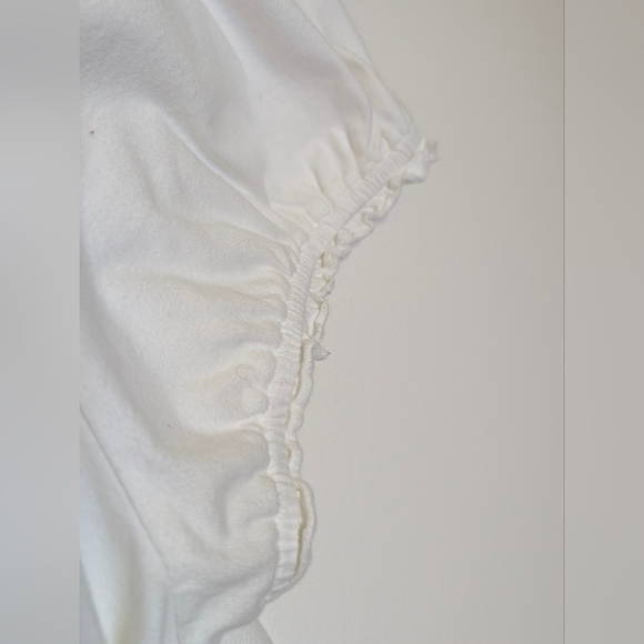 Mediterranean Boho Peasant Top 3X Embroidered 100% Cotton Resort Summer - Picture 3 of 7